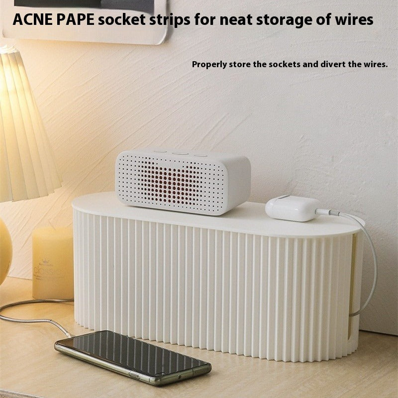 Cable Management Box for Power Strips & Cords