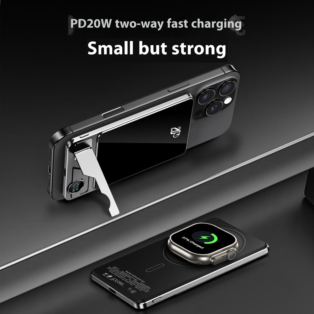 Ultra-thin MagSafe Magnetic Wireless Power Bank