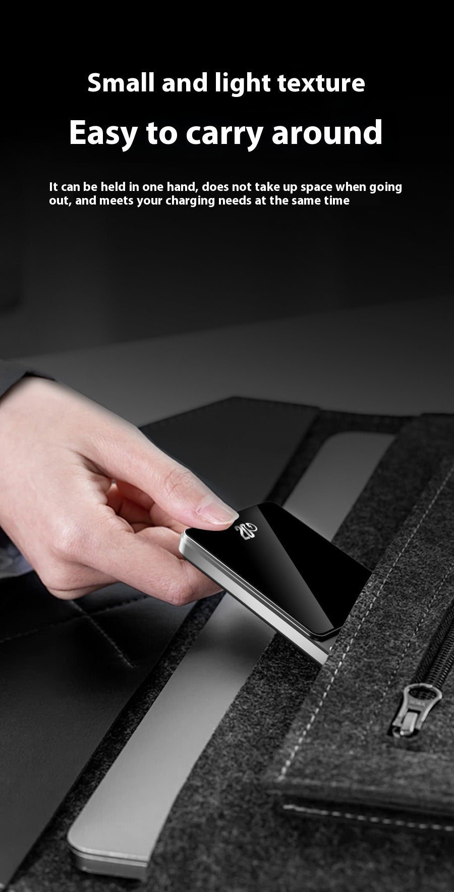 Ultra-thin MagSafe Magnetic Wireless Power Bank