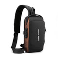 Lock Messenger Crossbody Bag - Large Capacity Business Bag