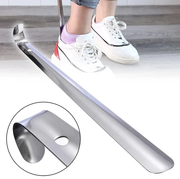 Easy Slip Long Handle Shoe Horn (22" Stainless Steel)