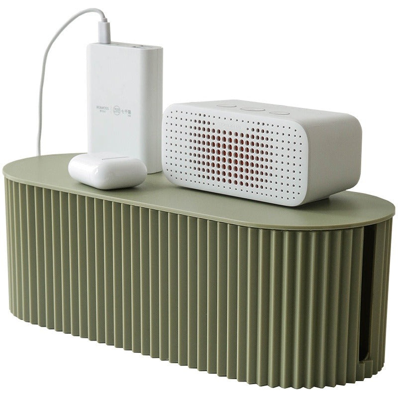 Cable Management Box for Power Strips & Cords